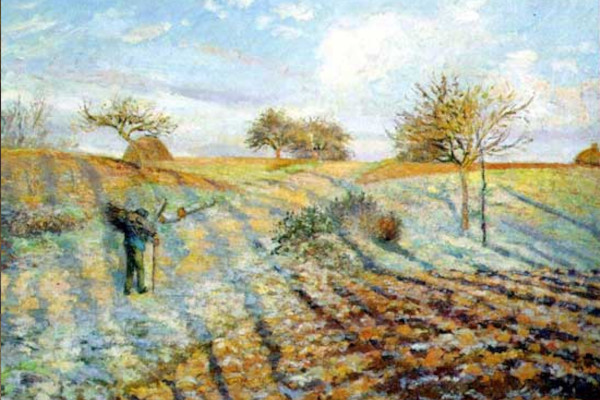 La helada-Pissarro